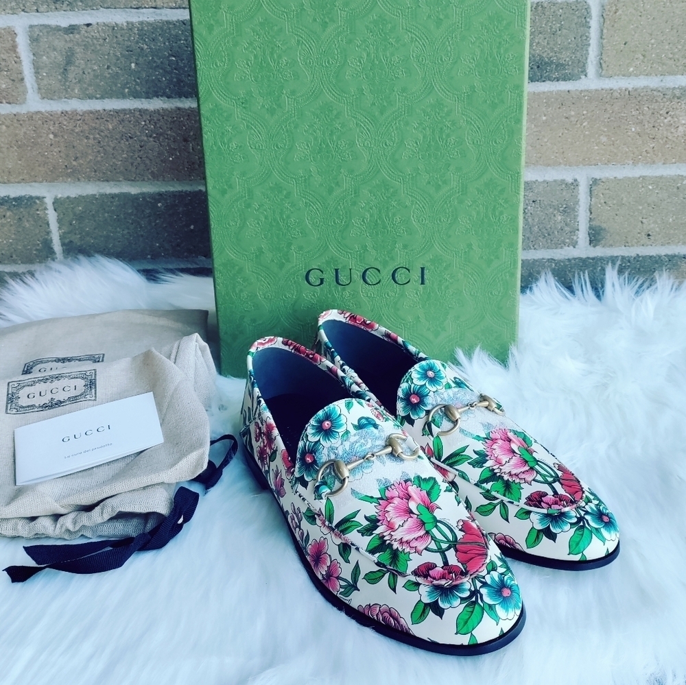 Gucci Horsebit Printed Loafer